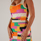 Vestido Crochê Colorido