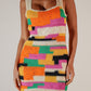 Vestido Crochê Colorido